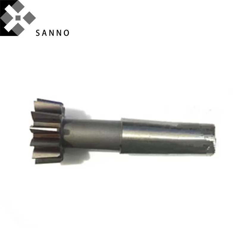 High quality taper shank gear cutter M1.75 PA30° Z9 or Z10 customize size involute cutter straight tooth cutting tool