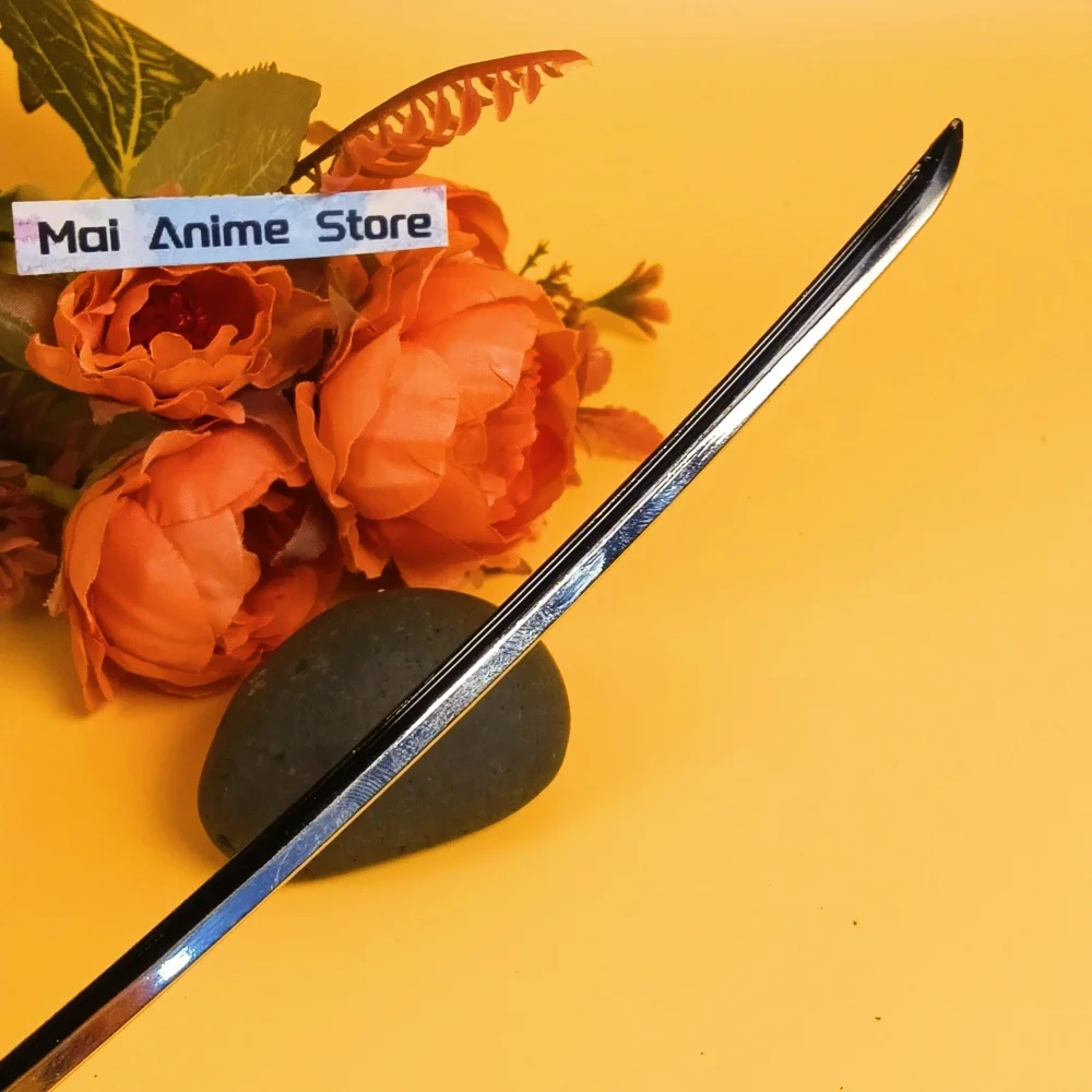 10 polegada katana anime mini estatueta de metal mini samurai sabre aço ninja faca espada tamanho real japonês katana brinquedo afiado presente
