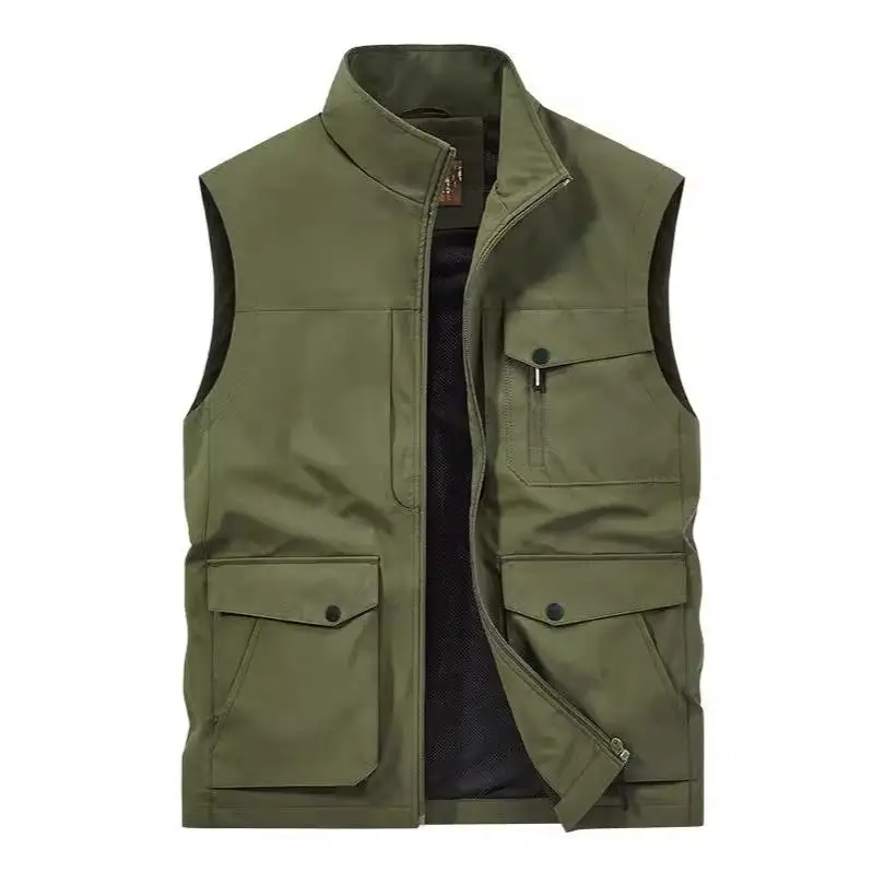 Photography vest outdoor mountaineering fishing overalls jacket men's jacket vest