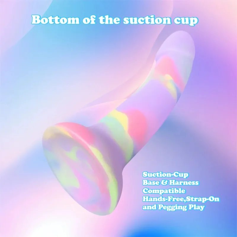 7inchs Liquid Silicone Realistic Dildo with Strong Suction Cup Redl Penis G Spot Masturbator for Women Men Anal Sex Toys - Image 2
