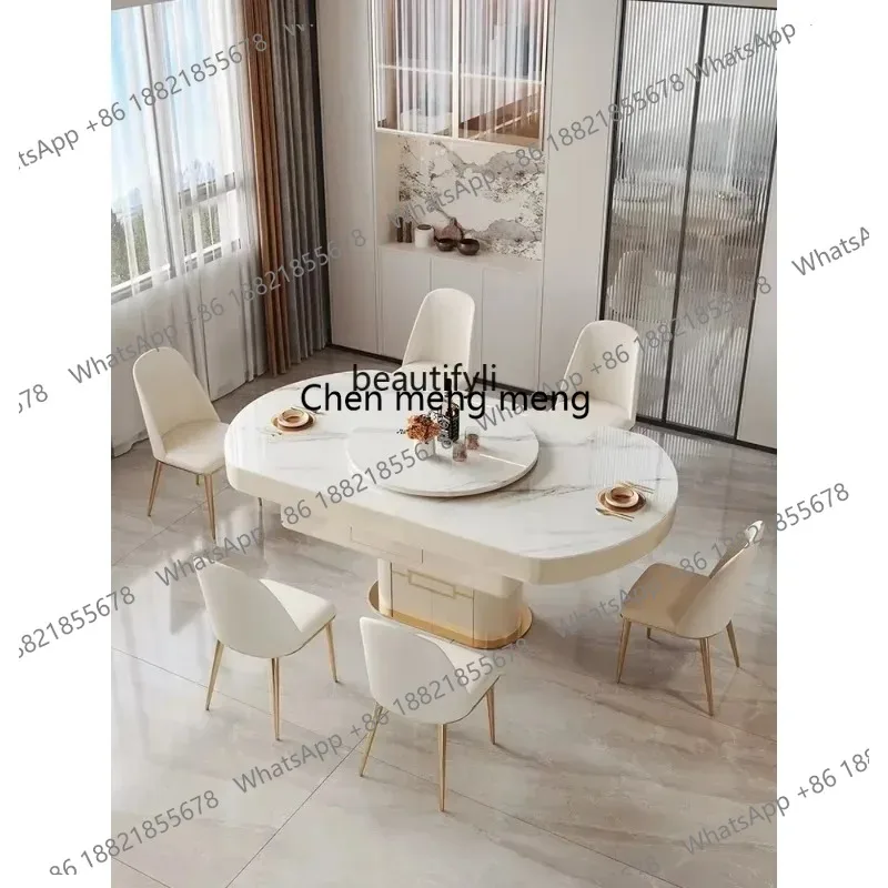 

LHY26 ssNew Light Luxury Modern light luxury automatic mahjong machine dining table integrated dual-purpose simple, silent mahjo