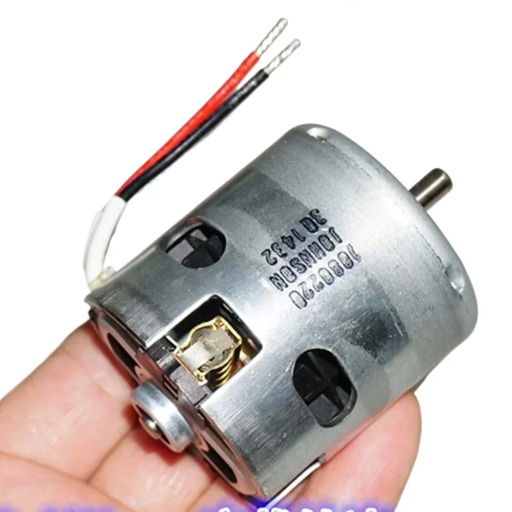 JOHNSON 301432   RS-855 Motor DC 12V-18V 21500RPM rodamiento de bolas de alta velocidad Micro 48mm Motor eléctrico DIY sierra METABO eléctrica