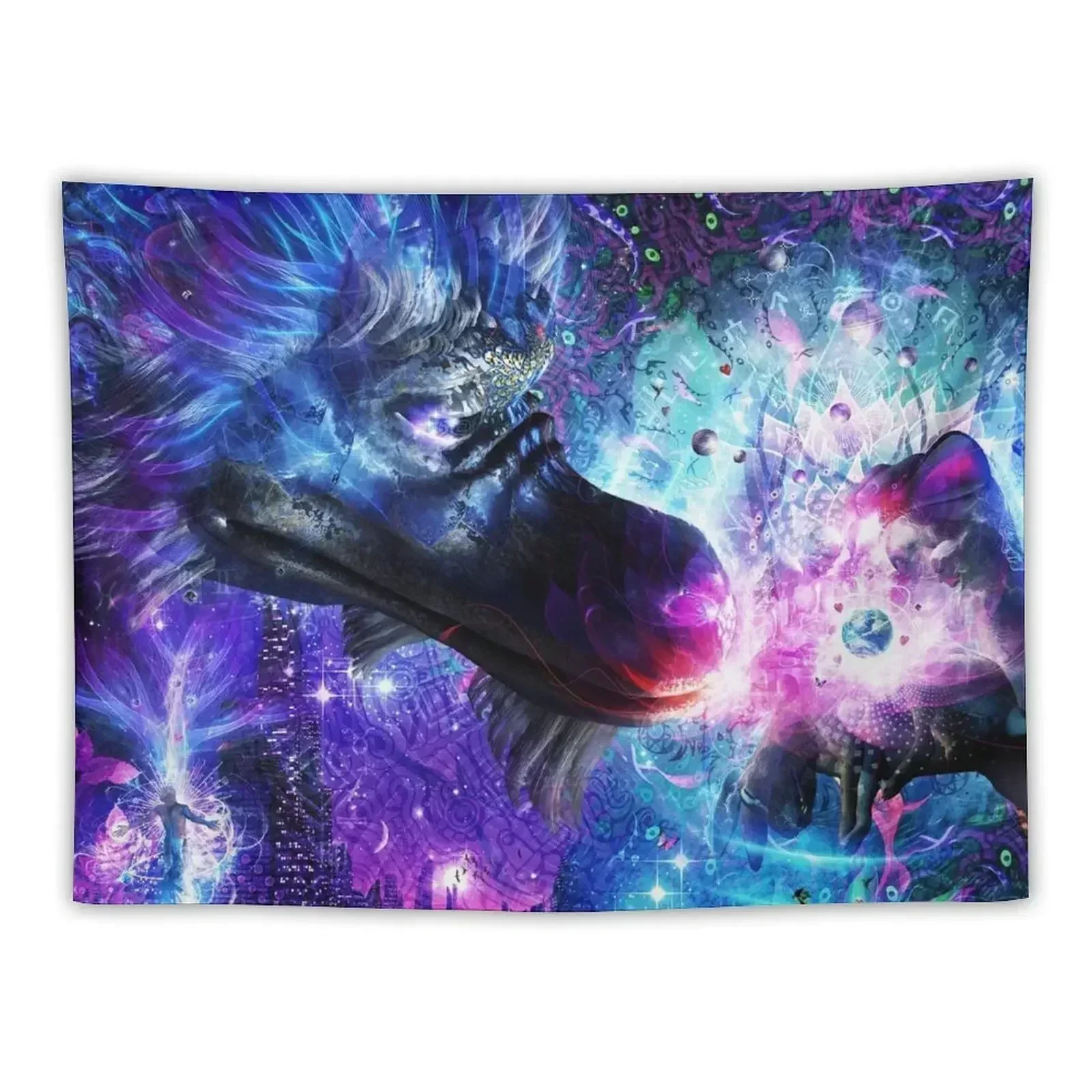 

A Spirit's Silent Cry Tapestry Decorative Paintings Decoration For Rooms Tapestry