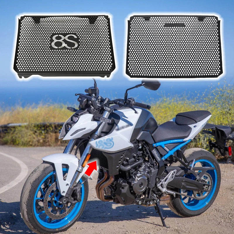 

Motorcycle Accessories Radiator Guard Grille Protective Cover For Suzuki GSX8S GSX-8S GSX 8S GSX8 gsxs8 2023 2024 2025