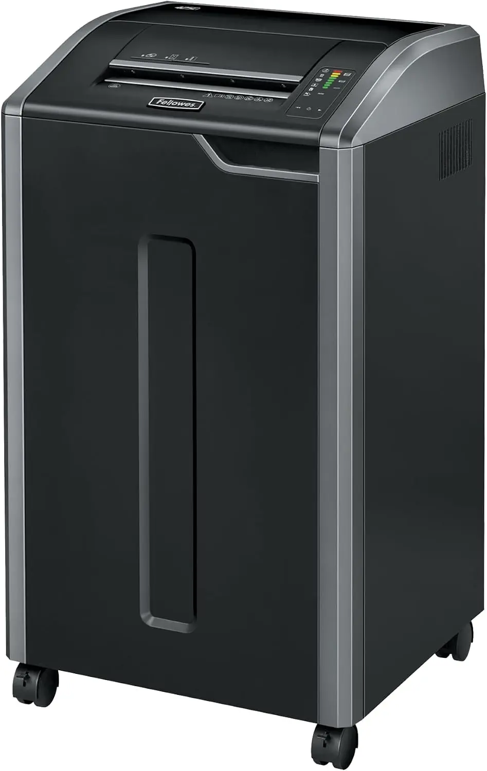 Commercial Grade Manual Cross-Cut Paper Shredder, 30-Sheet Capacity, 100% Jam-Proof, TAA Compliant, Black