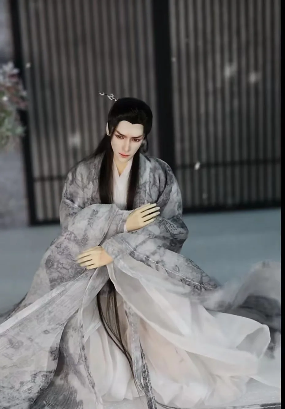 1/6 BJD TTJ Leo Luo YunXi Tan Tai Jin Full Set-04 Mingye Frown Snow 30cm Doll Figure Till The End Of The Moon Realistic Top Art