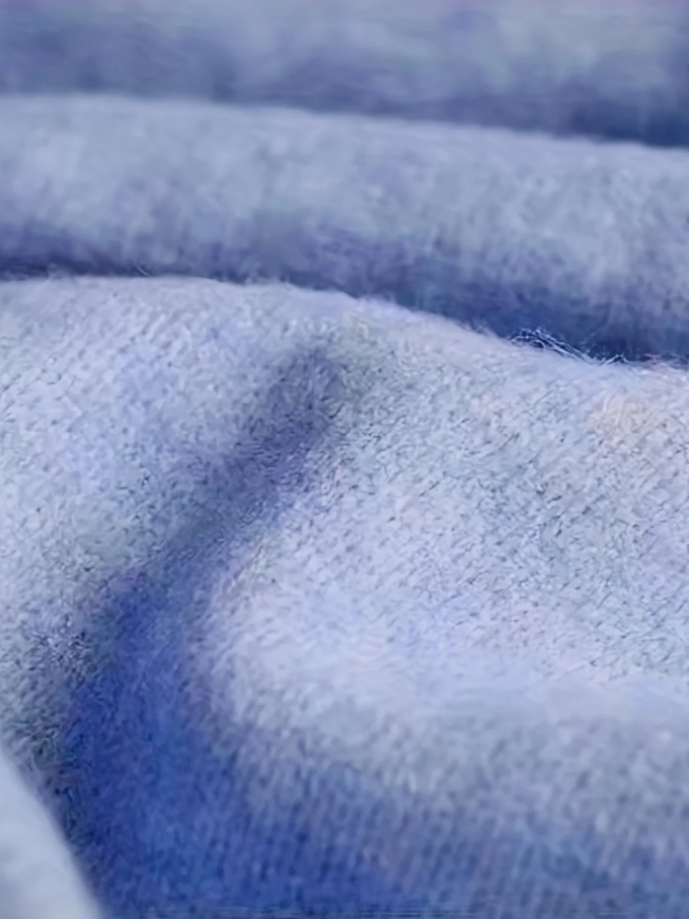 Cardigan lavorato a maglia con motivo geometrico a contrasto blu Maglione da donna con motivo etnico con scollo a V alla moda autunno e inverno