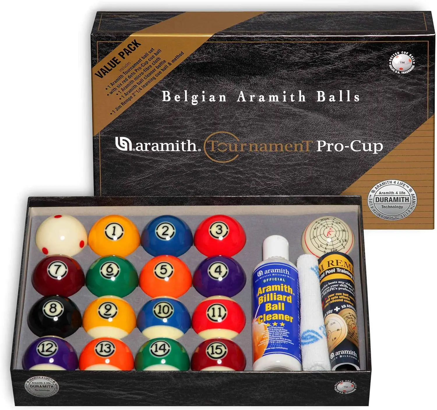 Tournament Value Pack Tournament Billiard Pool Ball Set 2 1/4