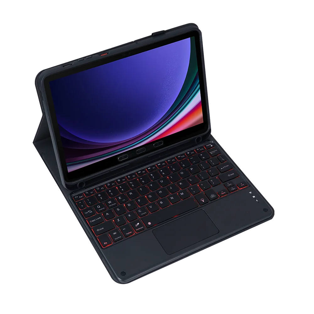 

For Samsung Active Pro 10.1 2019 T540/T545/T547/Active4 Pro T630/T636/Active5 Pro 2025 X350/X356B Bluetooth Keyboard Case