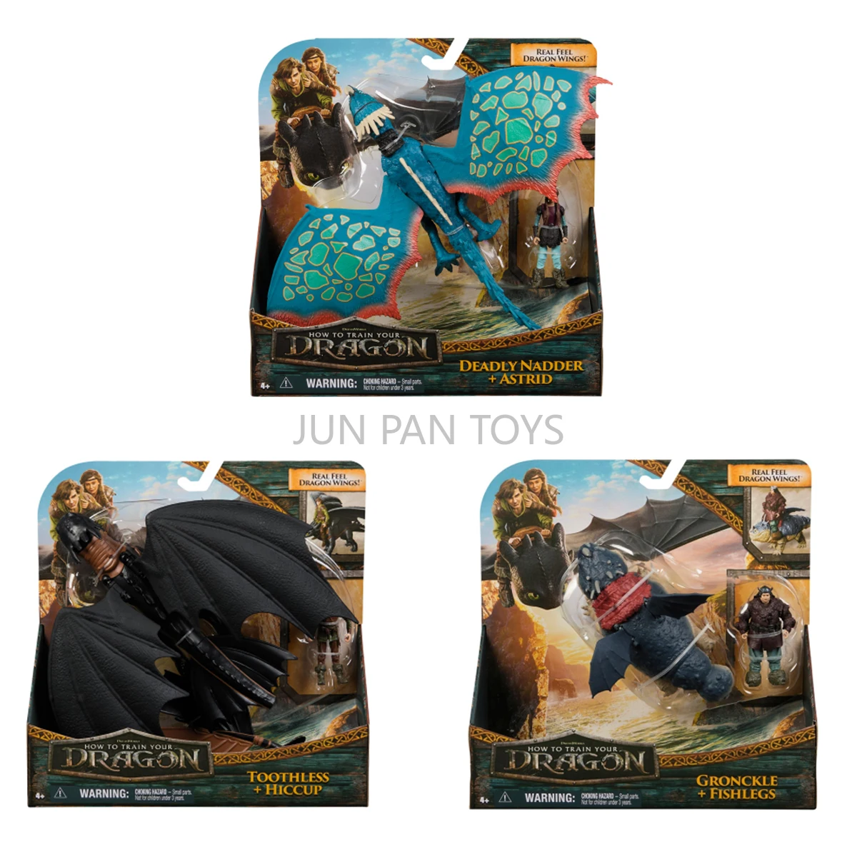 Figuras de acción originales de Cómo entrenar a tu dragón, Toothless, Hiccup, Deadly Nadder, Astrid, Gronckle, Fishlegs, juego de figuras de acción coleccionables, juguetes para niños