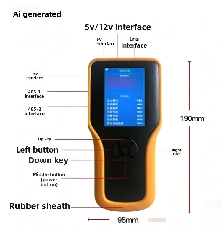 Air conditioner frequency conversion fourth generation updated version multi-function detection instrument