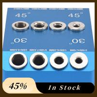A60Z Top 30 45 90 Degree Angled Drill Guide Jig,Metal Drill Jig For Multi-Angle Drilling,For Cable Railing Lag Screw Kit