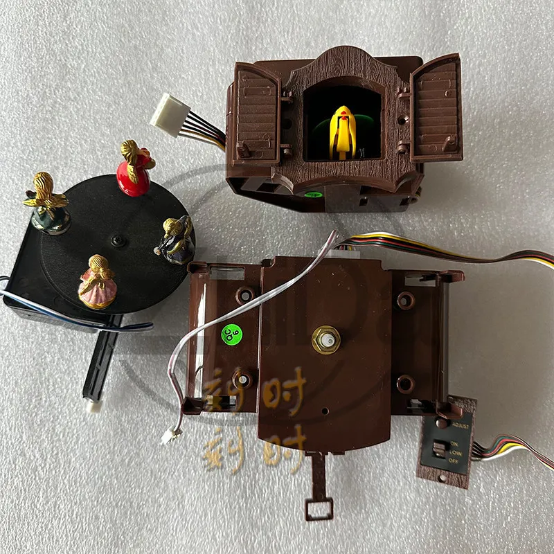 

Механизм настенных часов с изображением кукушки с оптическим рейтингом — запасные аксессуары для управления освещением, часовой птицей, колокольчиком