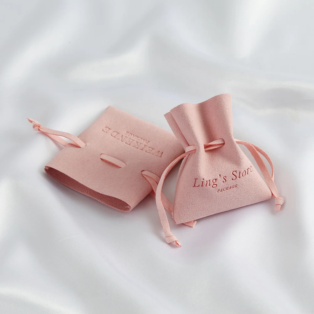 50 قطعة شعار شخصي مستحضرات التجميل ستوكات التعبئة والتغليف حقيبة الفطريات المفتوحة نمط الرباط تصميم حلوى الزفاف هدية كيس التخزين