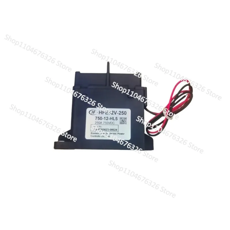 

New Energy High Voltage DC Contactor Hfe82v-250 750-12-hl5 Coil 12V Contact 250A