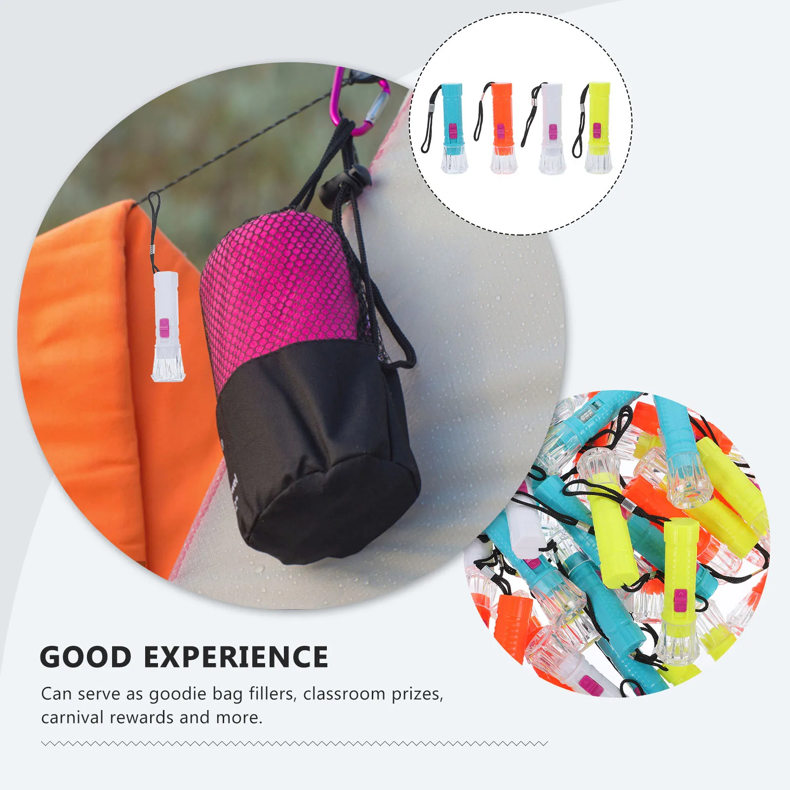 

48Pcs Mini LED Flashlight Keychain Portable Keyring Light Torch for Kids Small Flashlights in Bulk Mini Flashlights