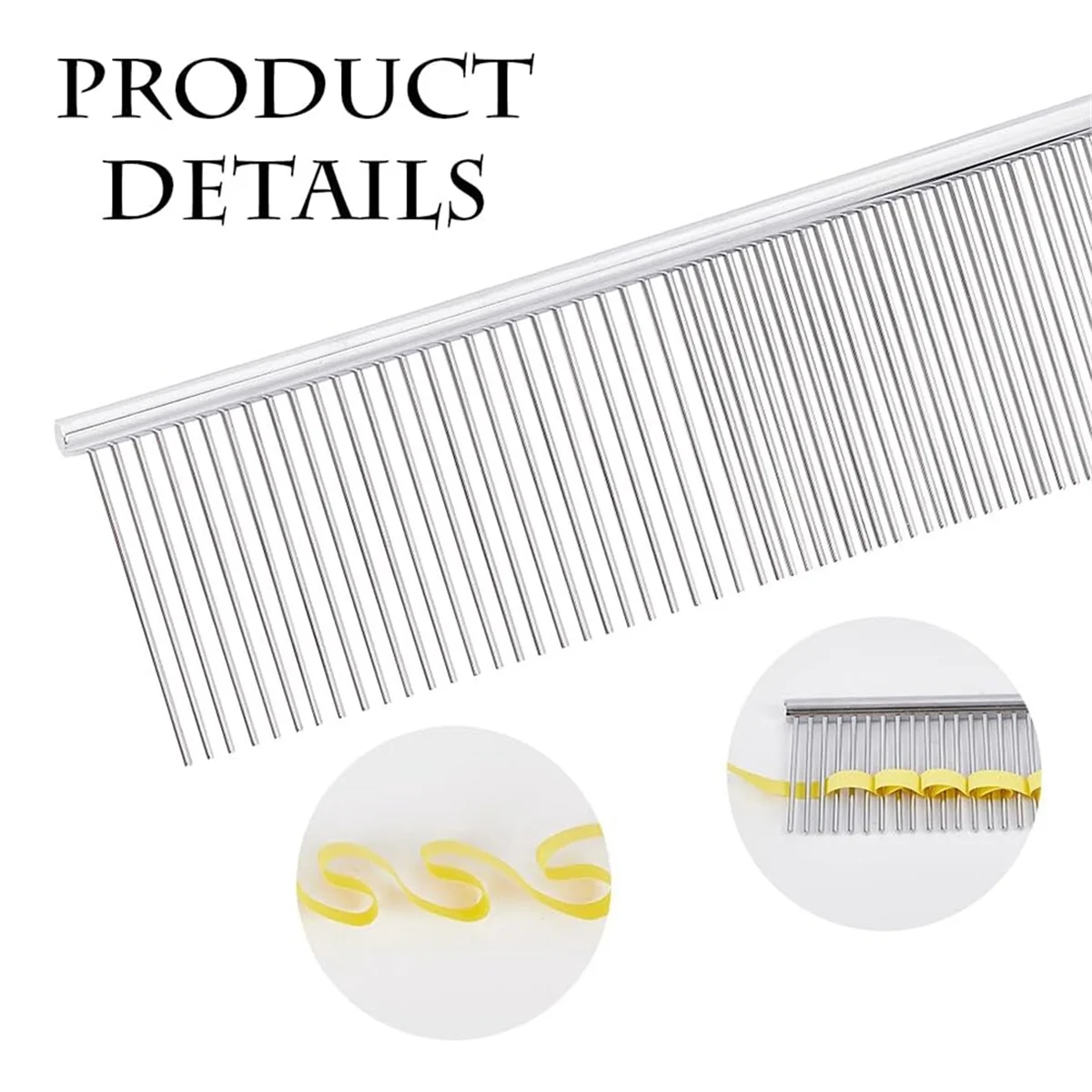 B-T 3 Sizes Paper Quilling Tool Comb Carding Holder Create Strip Loops Silver Stainless Steel Teeth Paper Quilling Tool