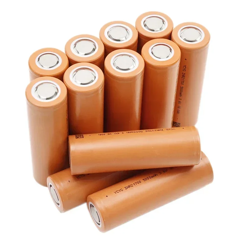 32 szt. 3,7 V 21700 5000 mAh akumulator litowo-jonowy o dużej mocy, odpowiedni do akumulatora latarki do przechowywania energii