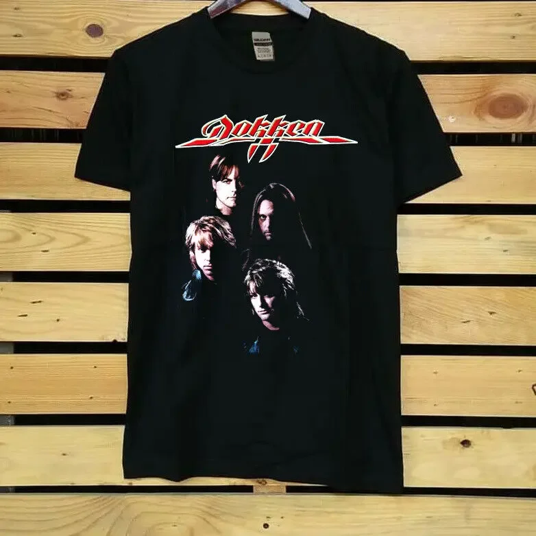 

Футболка Dokken rock band legend из плотного хлопка, Повседневная Уличная одежда