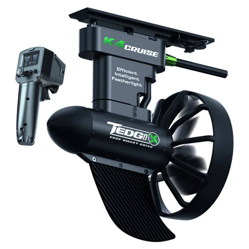 

Wireless Remote-controlled Steering Electric Underwater Thruster for Fishing Boats, Kayaks, and Paddleboards