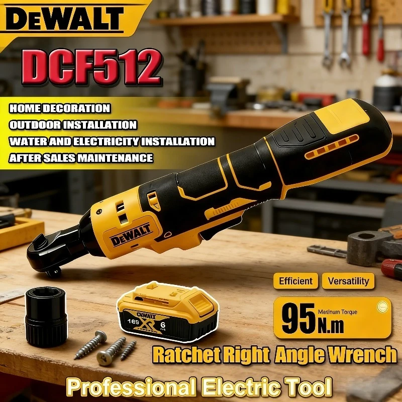 dewalt-dcf512-cordless-electric-brushless-ratchet-wrench-impact-wrench-lightweight-wireless-power-tool-for-dewalt-battery