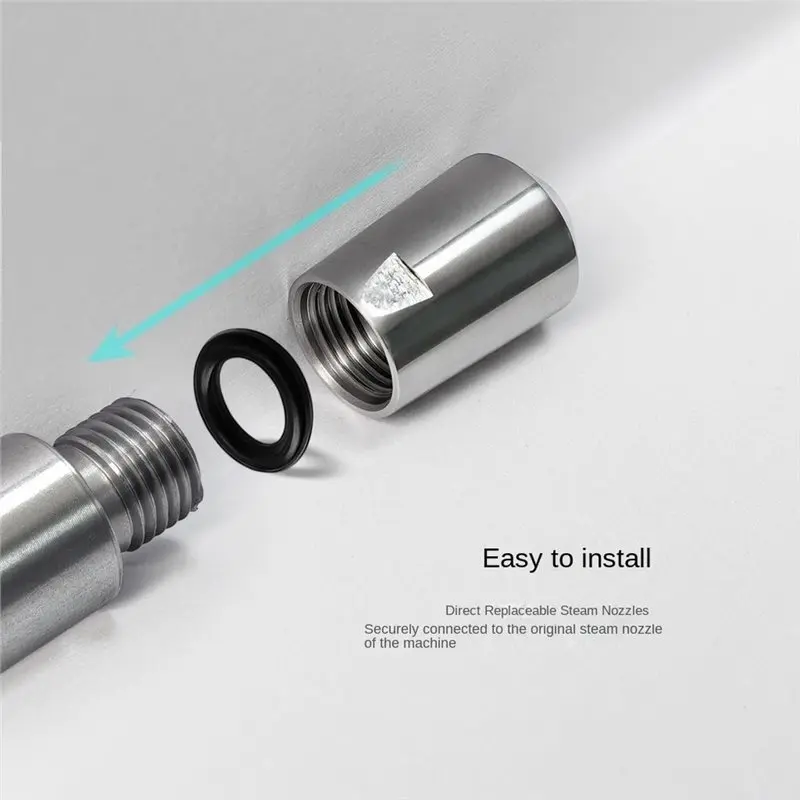 ABBZ-For Rancilio Silvia& Silvia Pro X Compatible 4-Hole Steam Tip Nozzle For Espresso Machines Wand