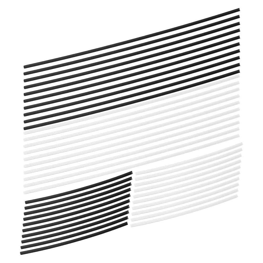 

40pcs Guitar Fretboard Side Dots Stickers Black White Position Marker Accessories for Acoustic Guitar Parts Instruments