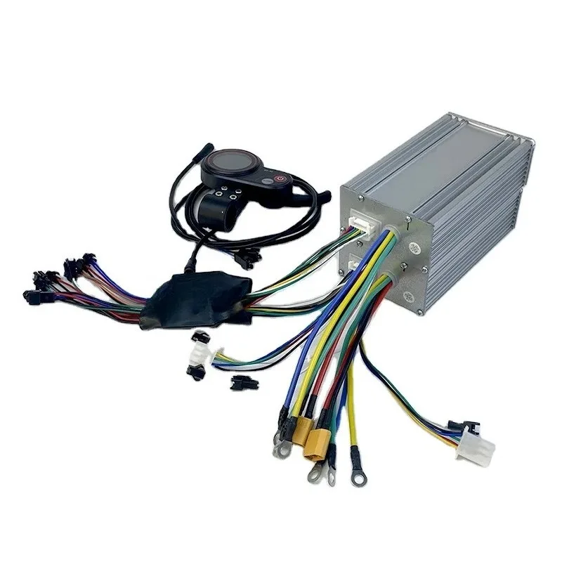 Upgraded Electric Scooter Controller Dual Motor With LH-100 Display Throttle Accelerator
