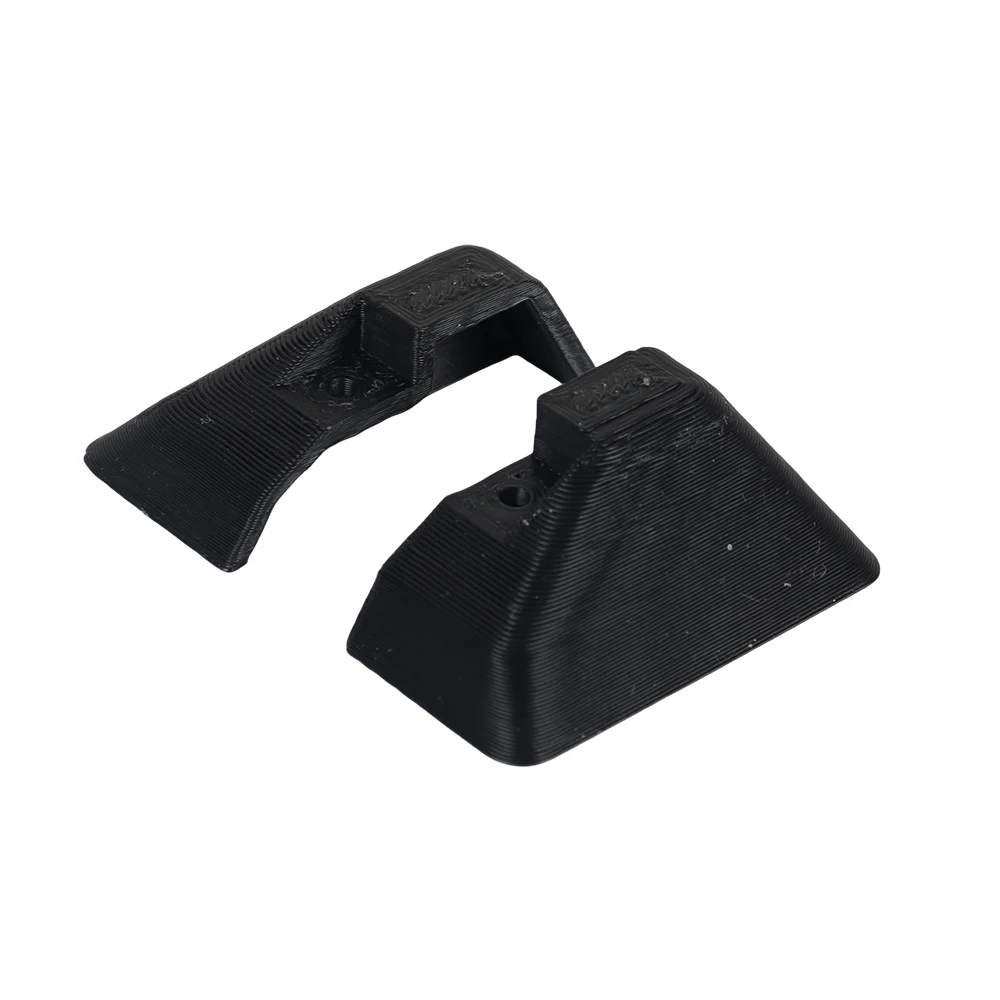 4pcs Plastic RV Sunshade Guide Rail End Cover Caravan Awning Rail/Side Skirt End Cap Set Black Motorhome Accessories Cover Cap