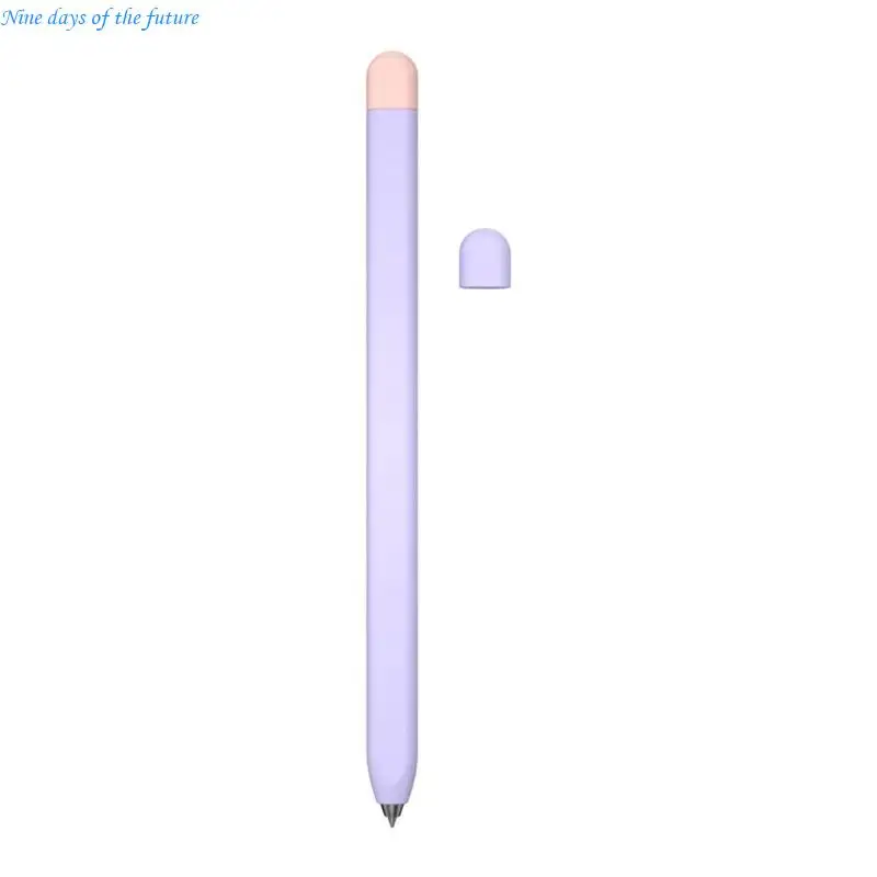 حافظة حماية للكمبيوتر اللوحي حافظة من السيليكون على شكل قلم لجهاز Tab S7+ E65A