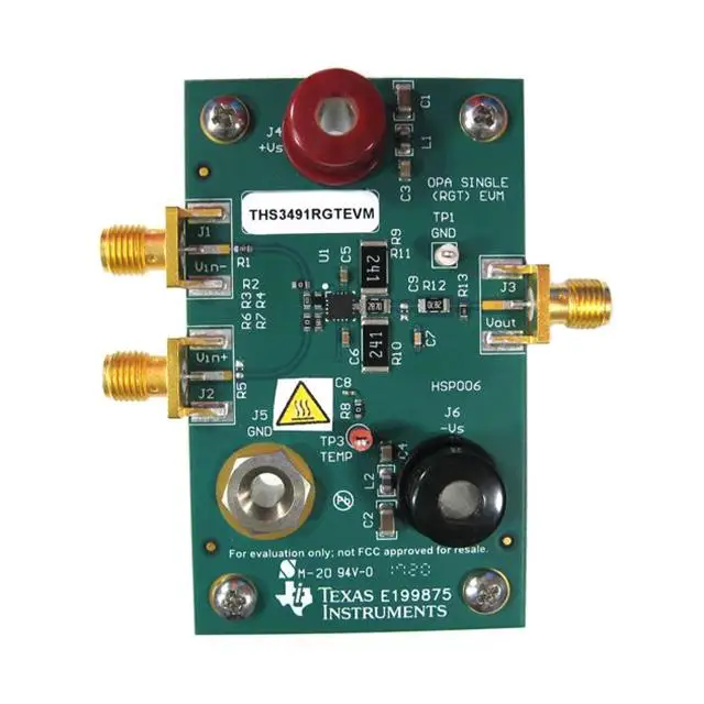 

New THS3491RGTEVM EVAL BOARD FOR THS3491