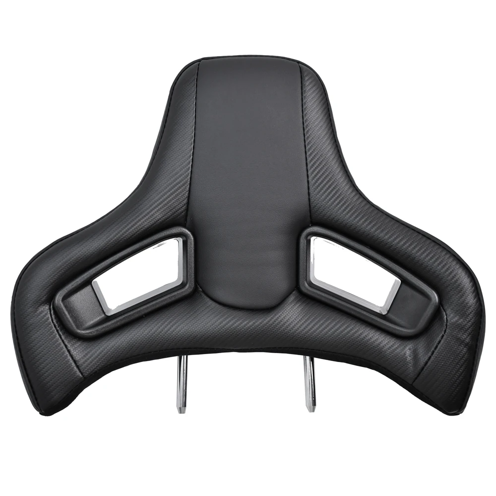 

TIYPEOR 1 PCS Racing Style Seat Headrests Black Leather High-Quality Modified Auto Headrest For Car