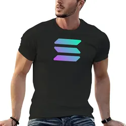 Nowa Solana Crypto - Solana SOL kryptowaluta T-Shirt koszulka z krótkim rękawem ubrania anime męska bawełniana koszulka