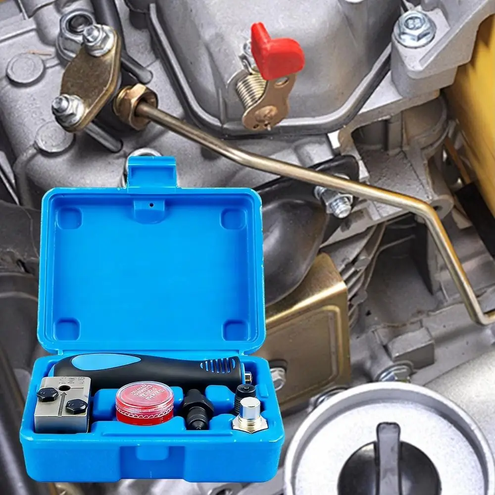 

Alloy Construction Brake Line Flaring Tool Mushroom Head 3/16 Inch Single Flaring Kit Double Flare Heavy Duty