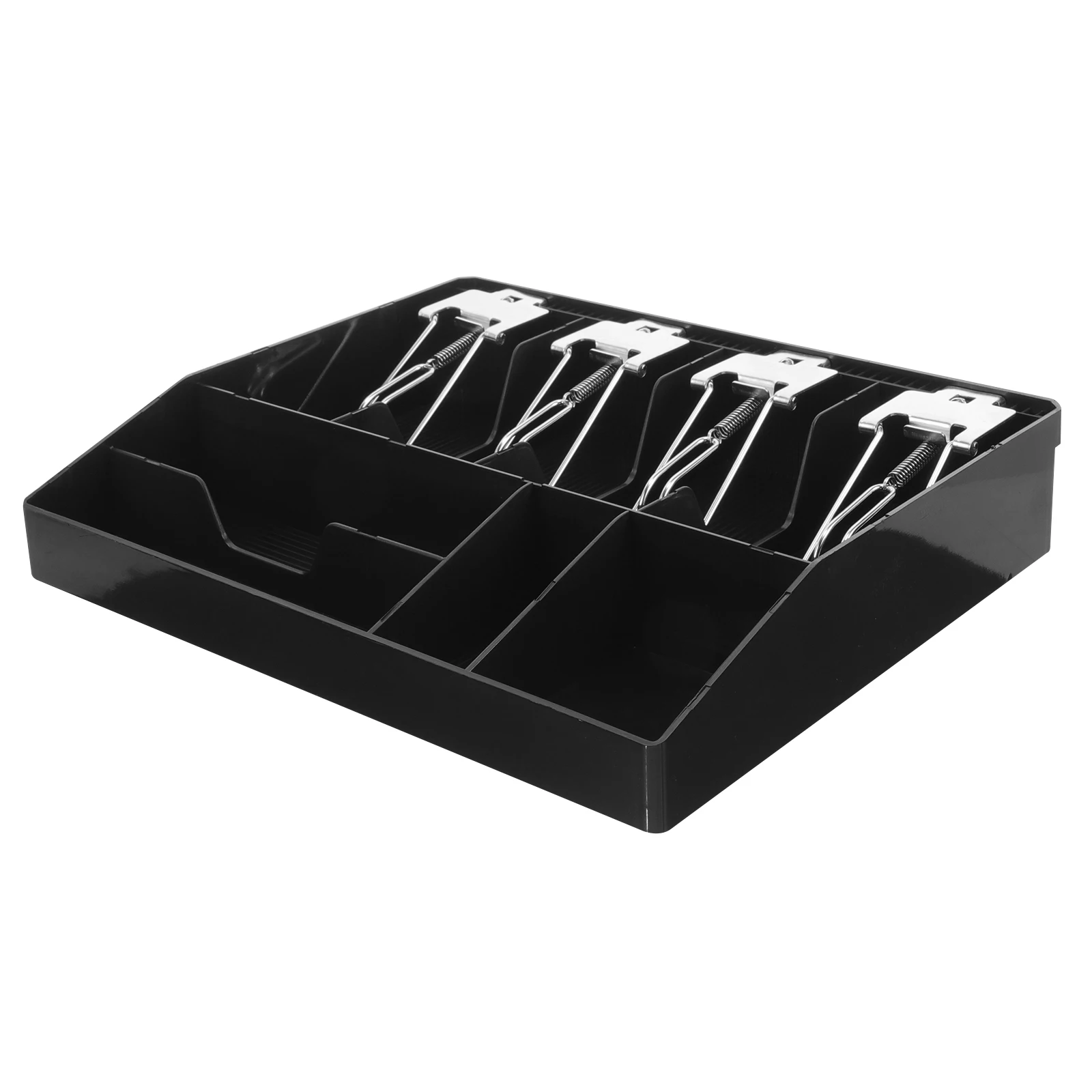 

Multi Grids Cashier Box Cash Drawer Tray for Shops Retail Stores Easy Operation and Sorting of Different Currencies