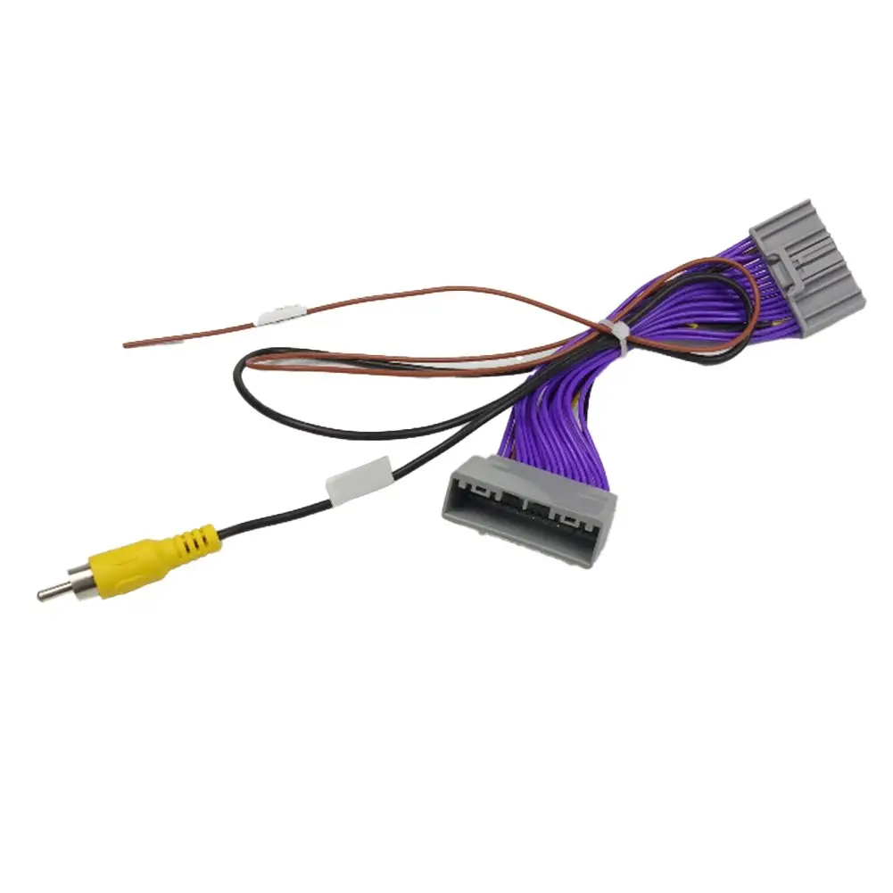 كابل فيديو السيارة كابل محول الفيديو مادة ABS مساعدة مواقف السيارات العملية والموثوقة لهوندا CRV 2012-2015 #6