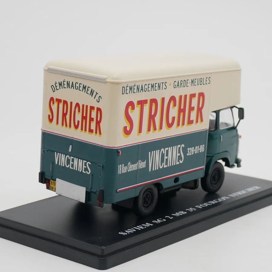 Diecast Ixo Scala 1:43 Renault Saviem SG 2 Modello di auto in lega Giocattolo da collezione Regalo Souvenir Display Ornamento