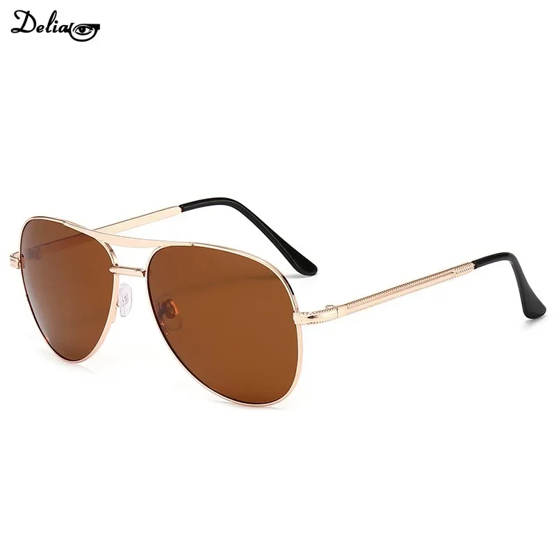 Luxury Men's Polarized Sunglasses Driving Sun Glasses for Men Women Brand Designer Male Vintage Black Pilot Sunglasses UV400