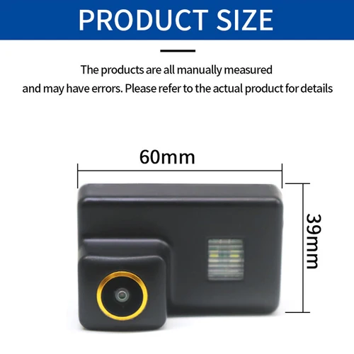 Imagen 2 del producto Cámara de visión trasera de coche AHD NTSC para Peugeot 206 207 306 307 308 406 407 5008 cámara de respaldo de visión nocturna impermeable