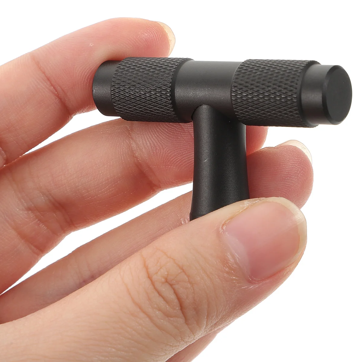 

4pcs Matte Knurling Pull Handle High Grade Aluminum Alloy Anti-Slip Cabinet Drawer Wardrobe Door Replacement Metal Pulls