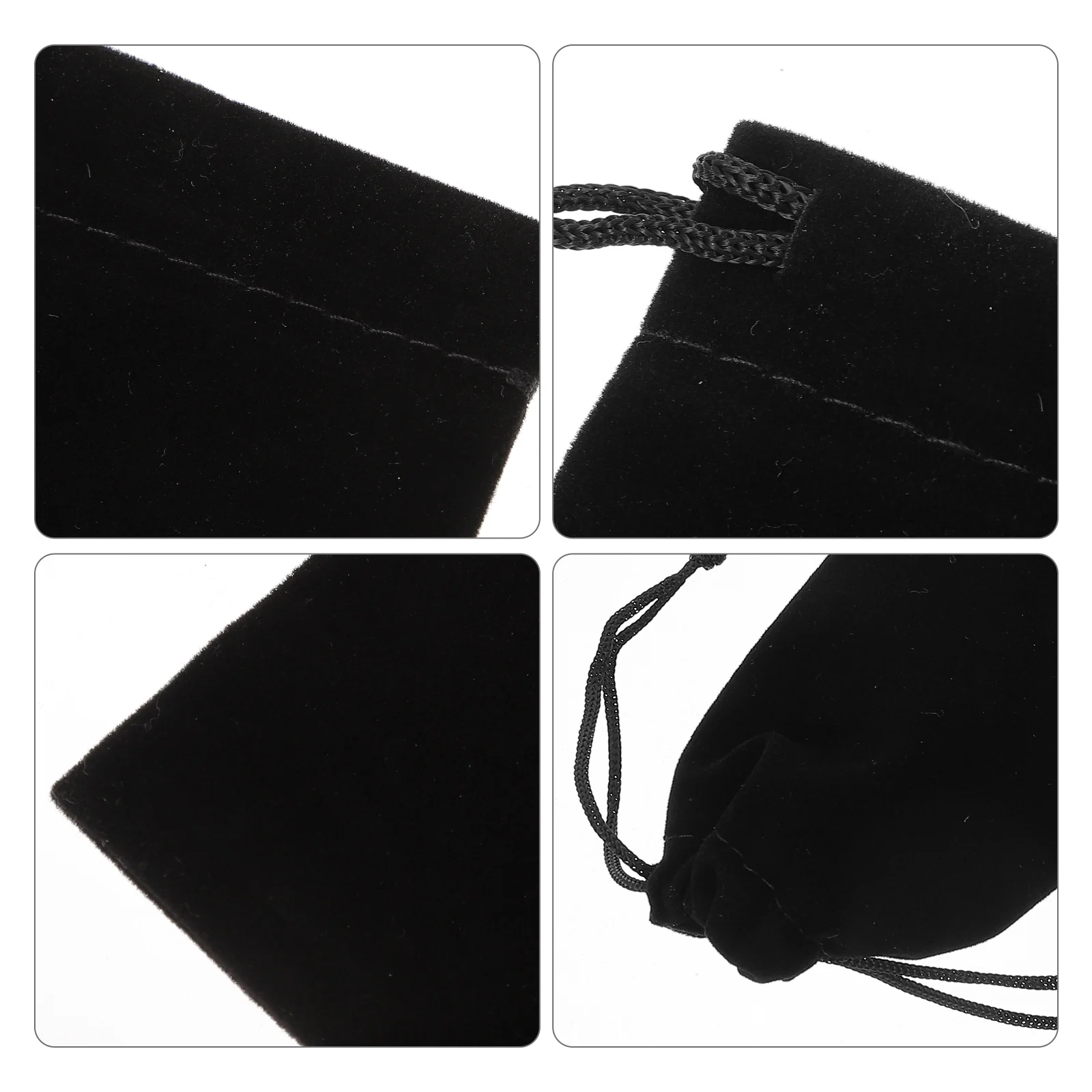 12Pcs Reusable Cutlery Pouches Drawstring Tableware Bags Compact Storage for Office School Lunch Portable Silverware Holder Easy