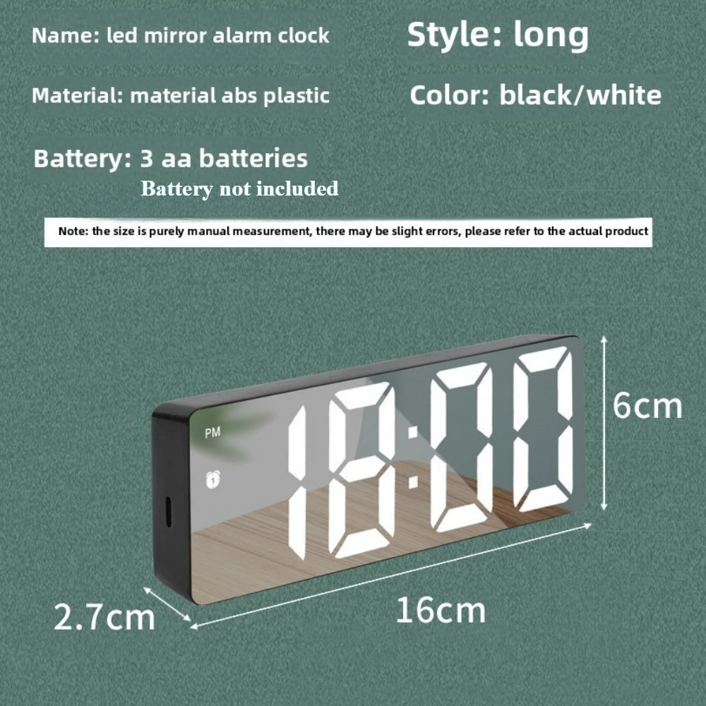 Smart LED Digital Alarm Clock 6
