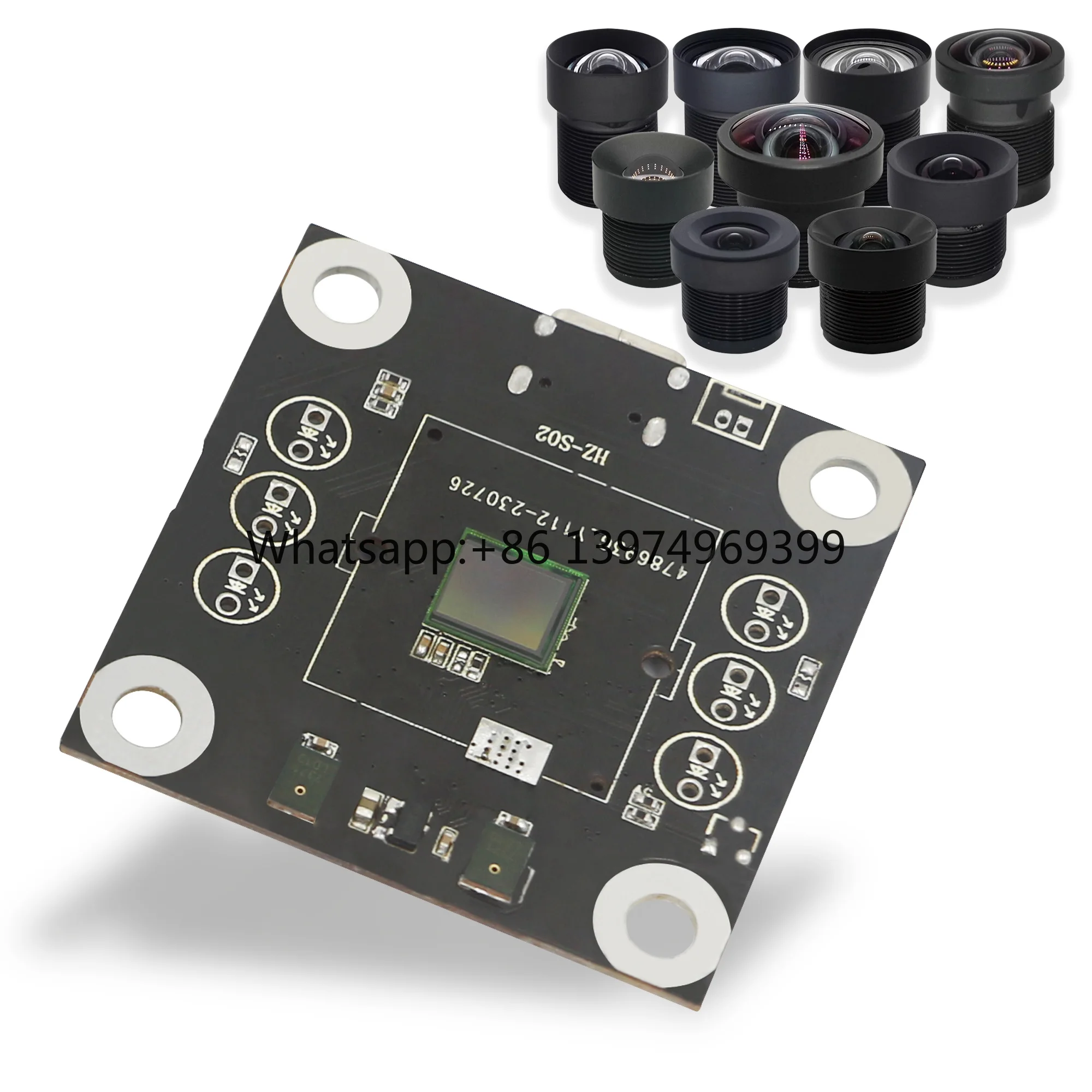 OEM 200fps JX-S02 1.3mp HD Camera Board High Speed Motion Capture Global Shutter USB camera module for Industrial Surveillance