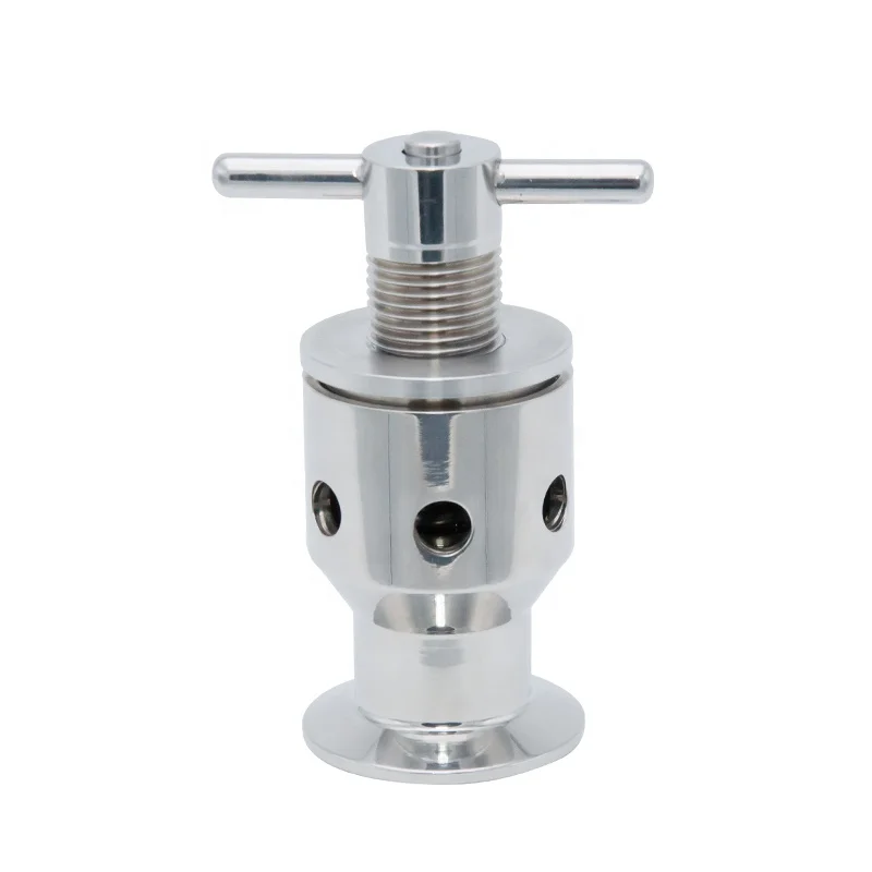 

SMS Sanitary Stainless Steel 2 Inch Adjustable Safety Pressure Reducing Valve for Air & Gas Applications