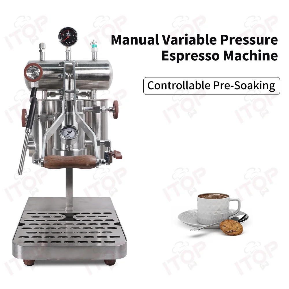 Profesional Kaffeemaschine Italian Coffee Maker Variable Pressure Manual Commercial Coffee Espresso Machine