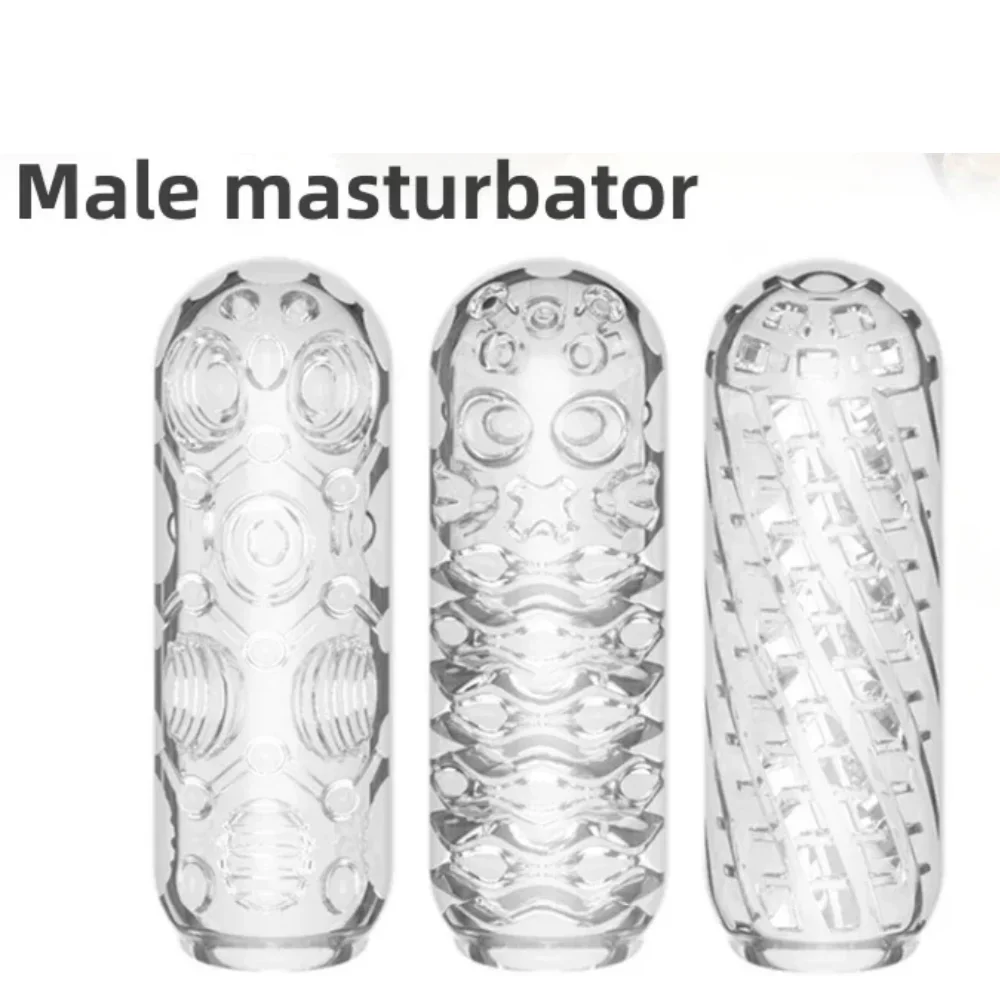 Masturbation Cup for Men Soft Male Exercise Penis Massage Sexy Pocket Pussy Blowjob Toy Vagina Adult Goods 18+ view 2