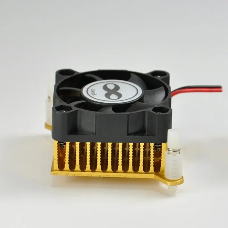 Nanqiao North Bridge main board chip, radiator hole distance 60mm 6cm 5V12V 4cm small fan, heat sink view 4
