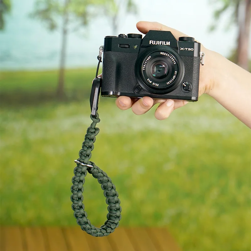 Universal Camera Hand Strap Wrist Strap Climbing Rope Quick Release for Sony Nikon Canon Fujifilm Pentax Olympus Leica a7c a7r z