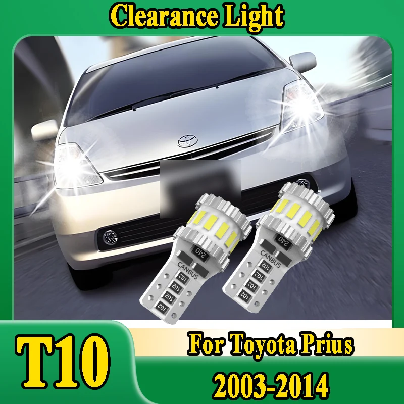

Светодиодная габаритная лампа T10 W5W Canbus для Toyota Prius 2003-2014 (2005, 2006, 2007, 2008, 2009, 2010) — Оригинальный дизайн 1:1