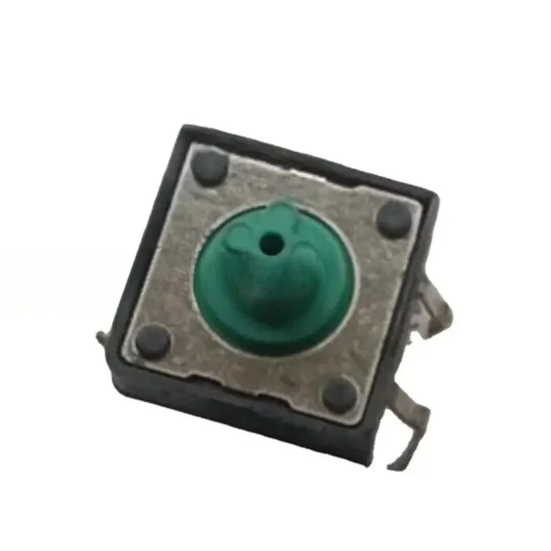 10PCS Gently Touch The Microswitch 12*12*7.3mm Straight In Vertical 4-pin Cross Head Button